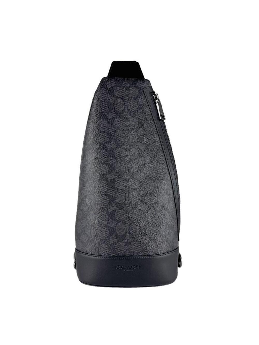 Auth Coach Body Bag Black/Grey #294224C18B